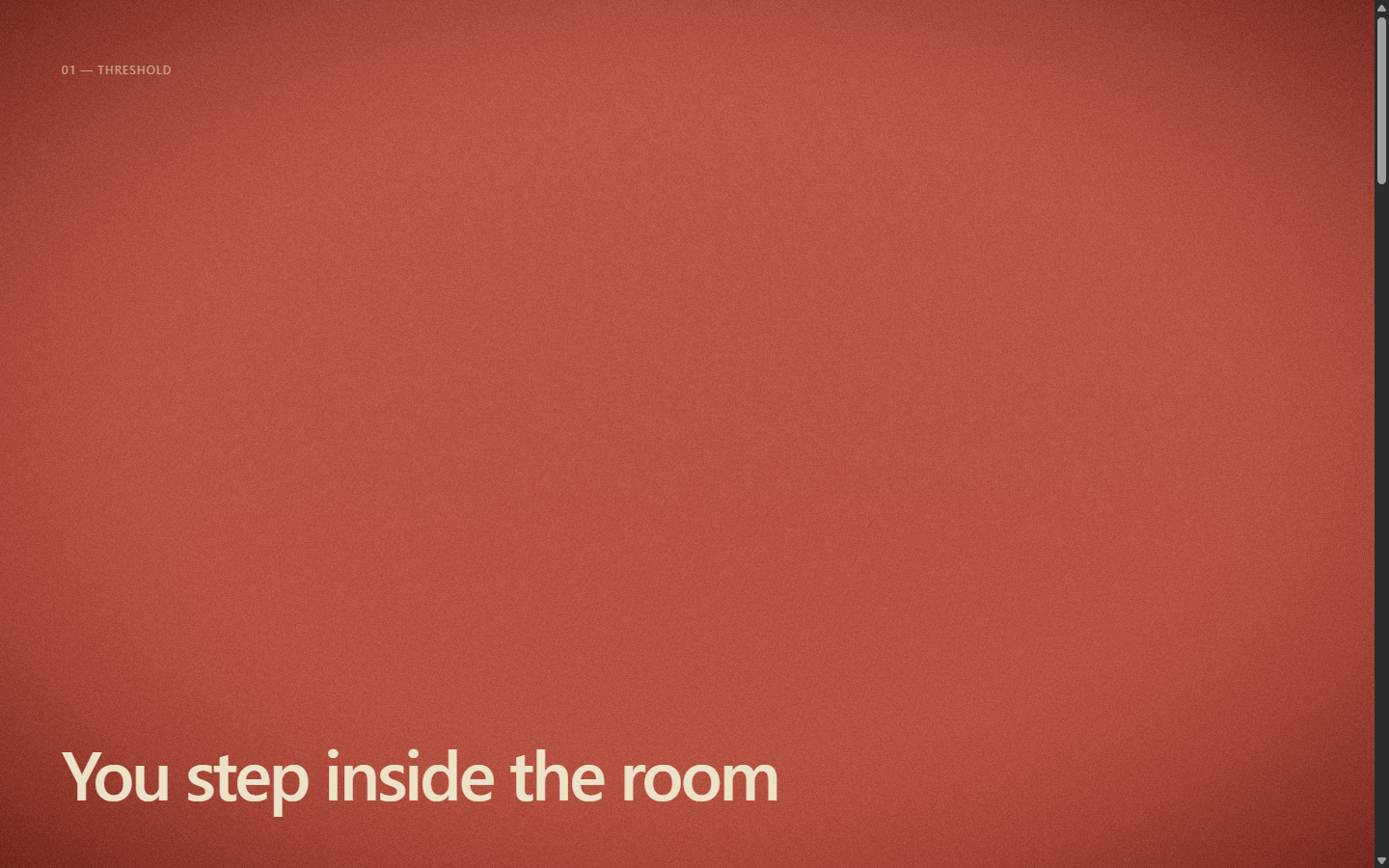 room walkthrough